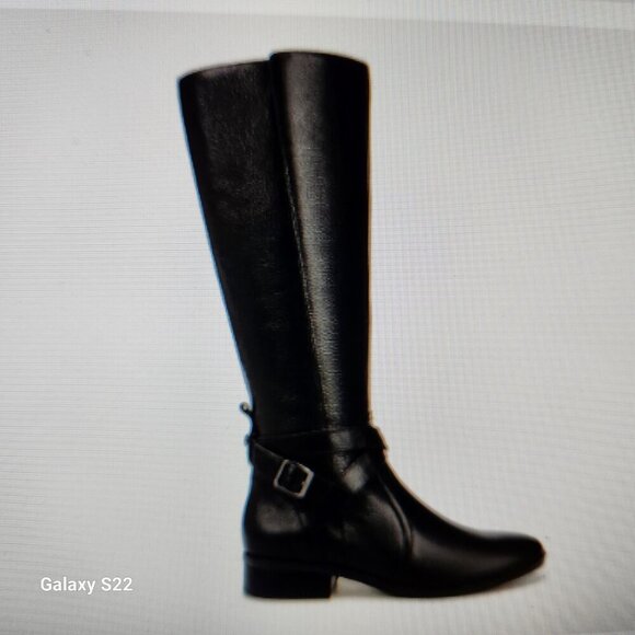 Naturalizer "Rena" Black Leather Riding boots. NIB. Size 6.5 Wide. - Picture 5 of 14